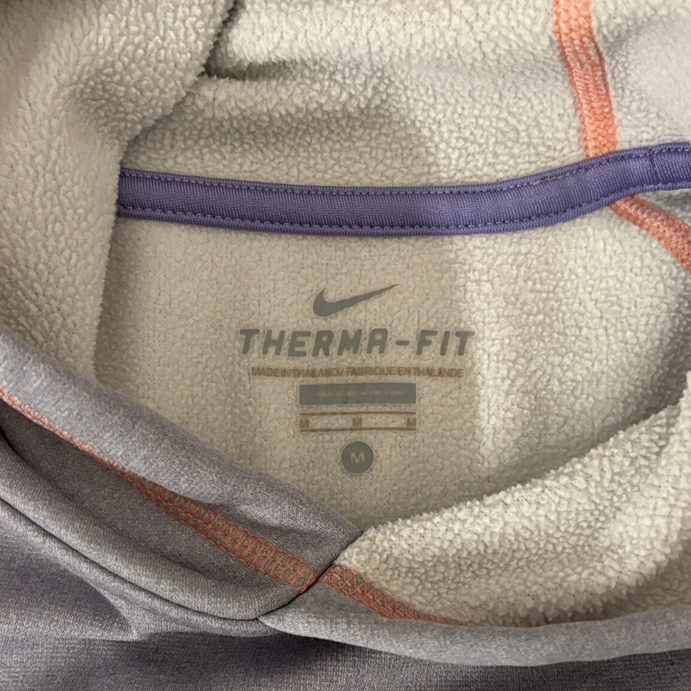 Nike Silver and Lavender Hoodie